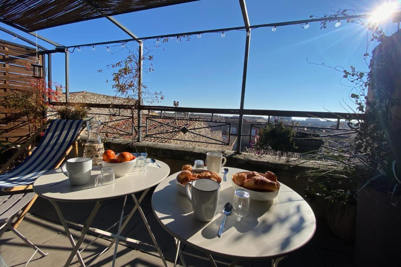 The Sunny - P2 With Terrace - City Centre Nîmes Exteriér fotografie