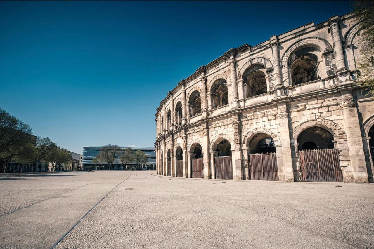 The Sunny - P2 With Terrace - City Centre Nîmes Exteriér fotografie