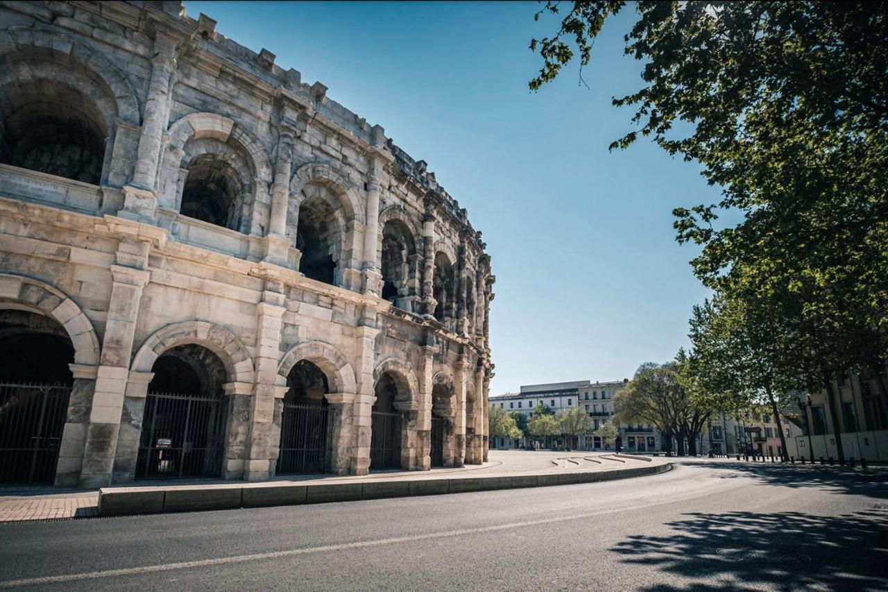 The Sunny - P2 With Terrace - City Centre Nîmes Exteriér fotografie