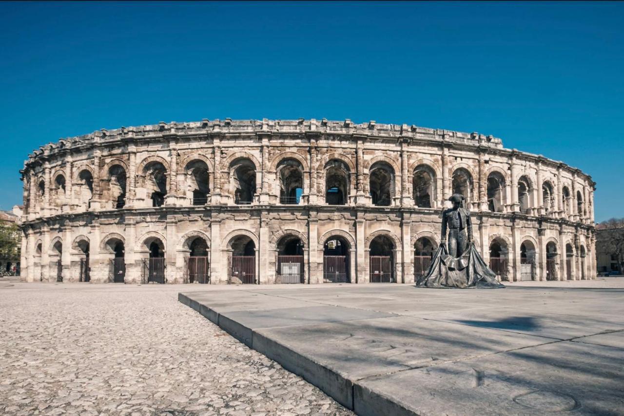 The Sunny - P2 With Terrace - City Centre Nîmes Exteriér fotografie