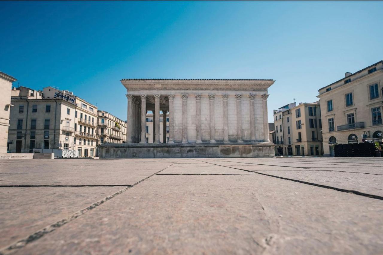 The Sunny - P2 With Terrace - City Centre Nîmes Exteriér fotografie