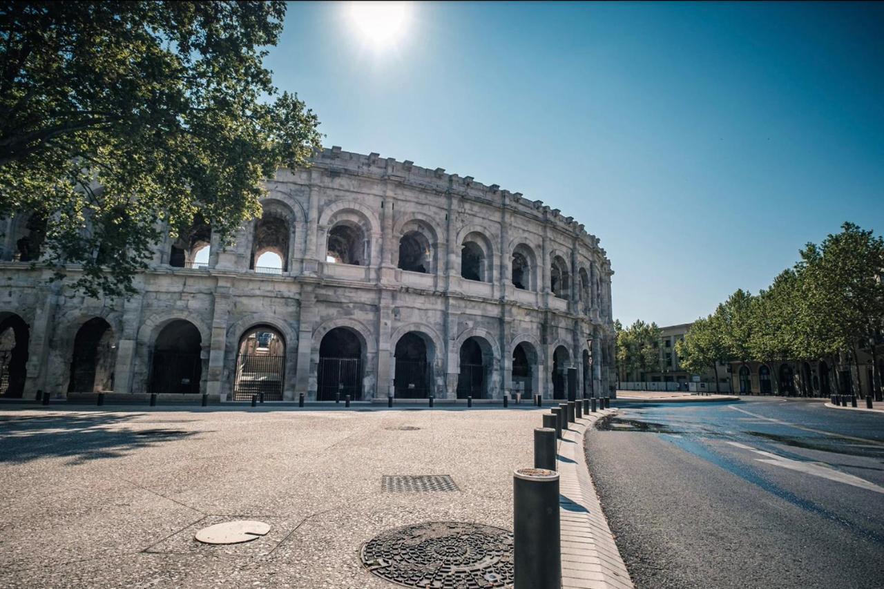 The Sunny - P2 With Terrace - City Centre Nîmes Exteriér fotografie